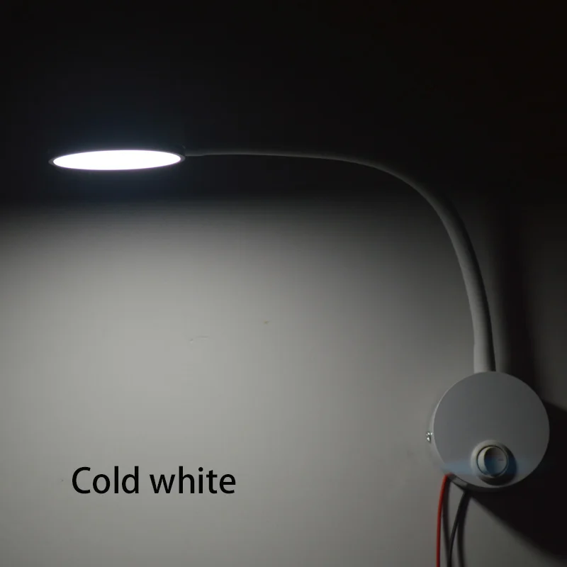 Продажа Светодиодная настенная лампа с гибкими шлангами для дома, гостиницы, прикроватная лампа для чтения, современные модные светильники для кни...