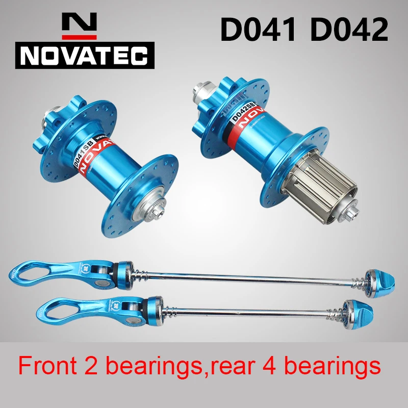 Втулка велосипедная Novatec D041SB D042SB втулка для горного велосипеда передняя/задняя 32