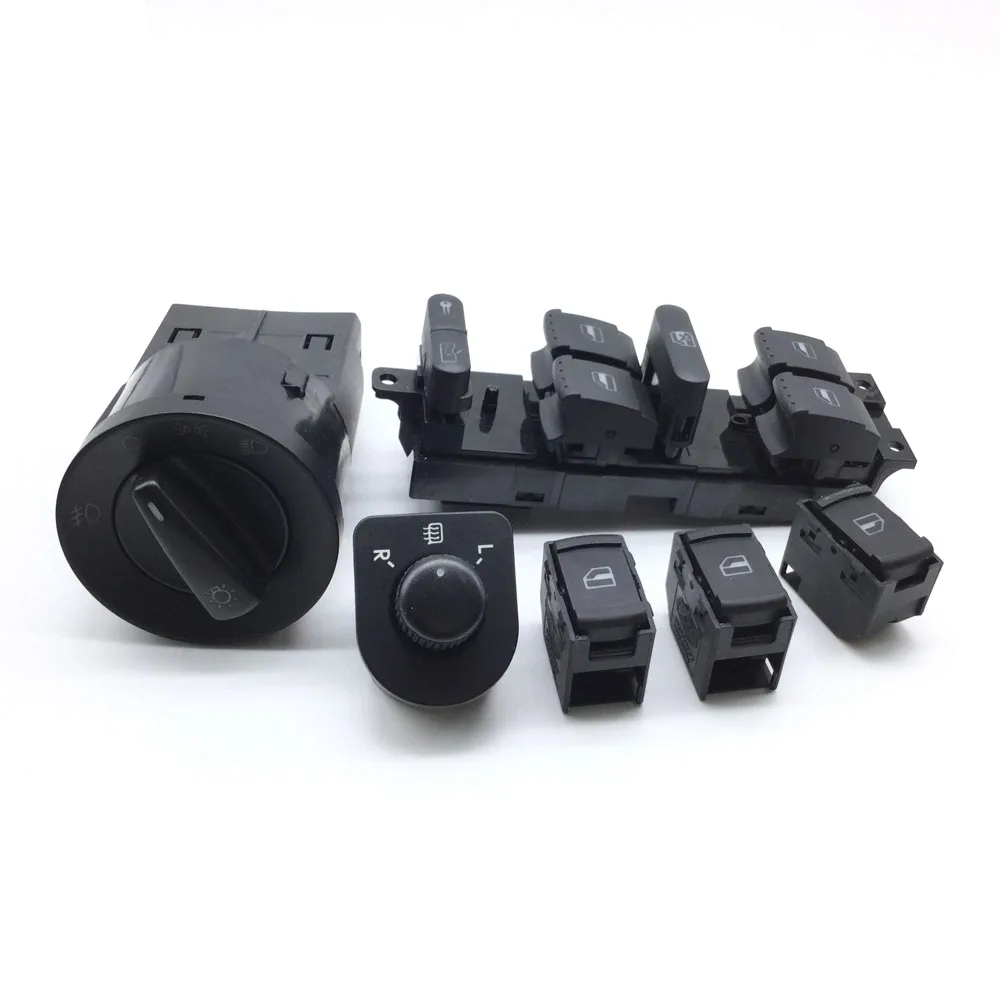 Переключатель Стеклоподъемника зеркальной фары для VW Jetta Golf MK4 Bora Passat B5 1J4 959 857 1J1