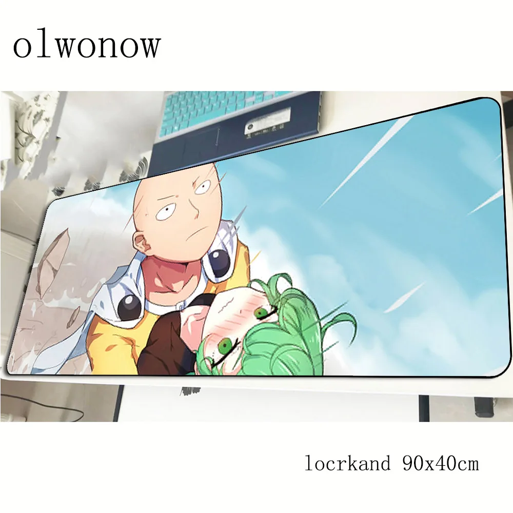 Коврик для мыши ONE PUNCH-MAN великолепный коврик компьютерных игр 900x400x3 мм padmouse