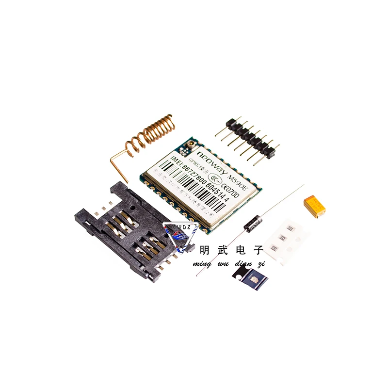 Бесплатная доставка 10 шт. M590E GSM GPRS модуль Diy наборы M590 900 m 1800 sms CPU MCU тест|Измерители