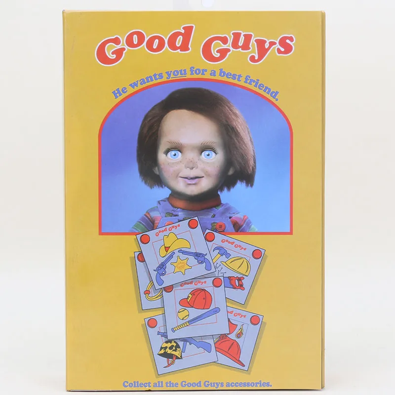 2018 15 см детская игра ужасов Ultimate GOOD GUYS Чаки 6 Дюймовый ПВХ фигурка NECA Фигурки