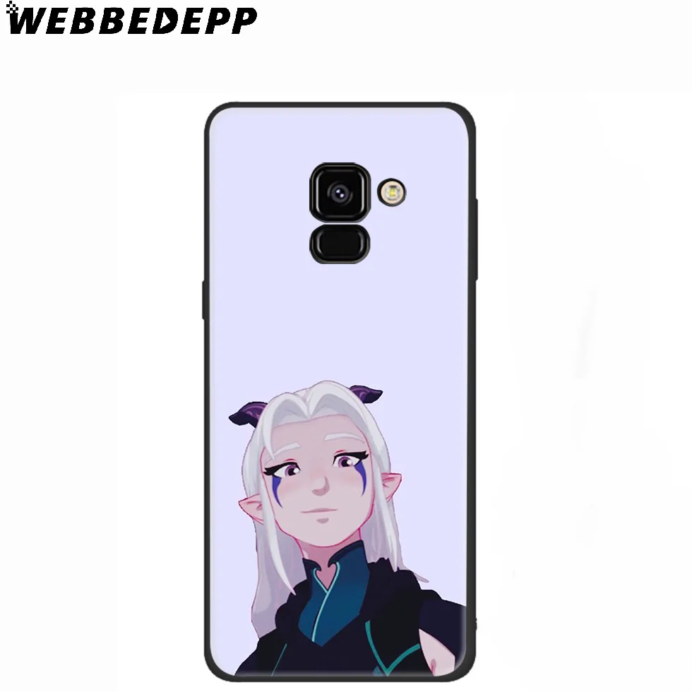 WEBBEDEPP The Dragon Prince Tv Silicone Case for Samsung Galaxy A3 A5 A6 A7 A8 A9 A10 A20 A30 A40 A50 A70 M10 M20 M30 |