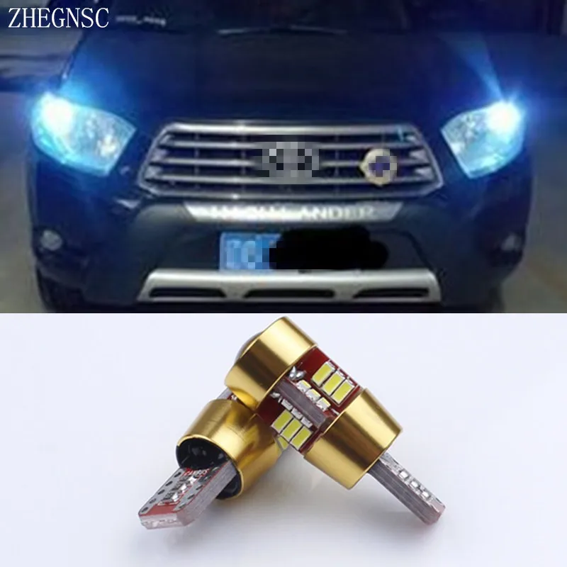 2 шт. T10 W5W Canbus светодиодный светильник для парковки автомобиля Toyota Corolla Avensis Yaris Rav4
