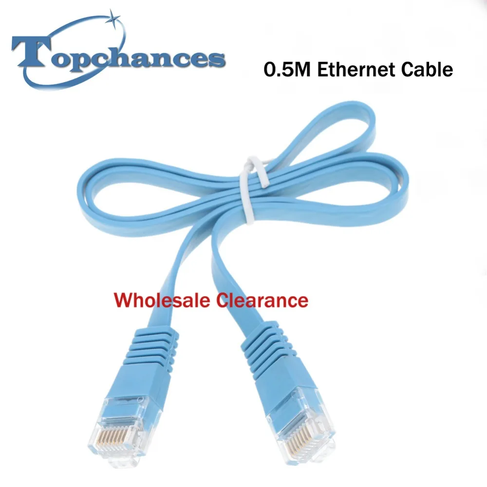 Оптовая распродажа Высокоскоростной Cat6 Ethernet плоский кабель RJ45 Компьютер LAN
