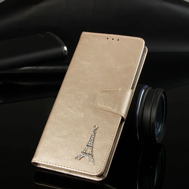 Кожаный чехол Бумажник для телефона Tower мягкий силиконовый чехлы Samsung Galaxy J4 J6 2018 EU