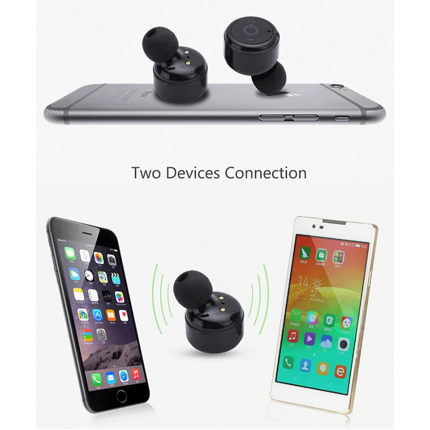 X2T Mini True беспроводные Bluetooth наушники TWS стерео Twins гарнитура X1T обновленная версия