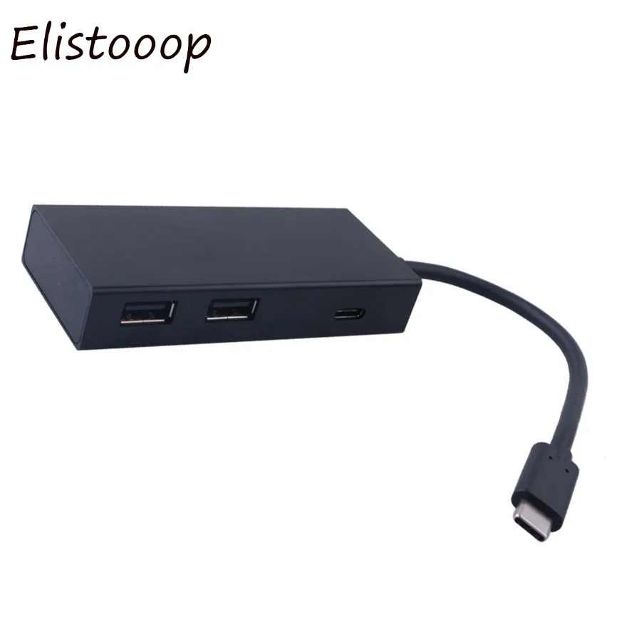 Elitooop USB 3 1 Type C концентратор к 2 0 4 порта адаптер с питанием доставка вверх