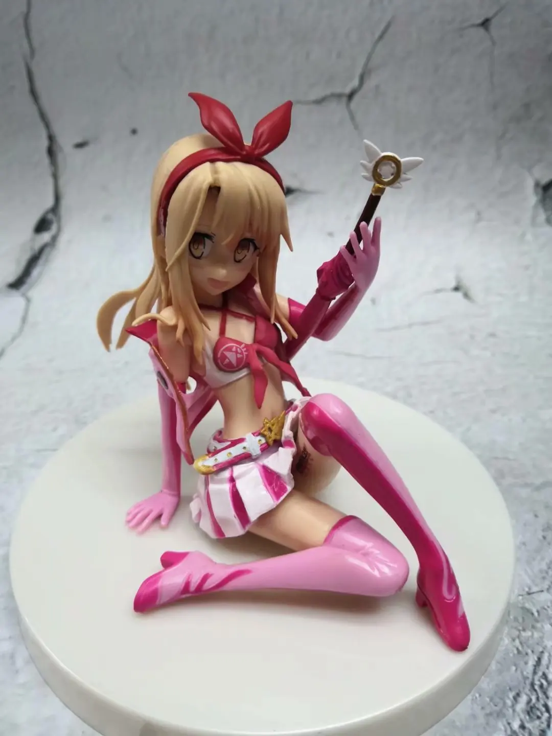 Аниме Fate/kaleid liner Illya Priya Racing Chloe Sexy Bunny Girls Pvc Figure Model Toy|Игровые фигурки и