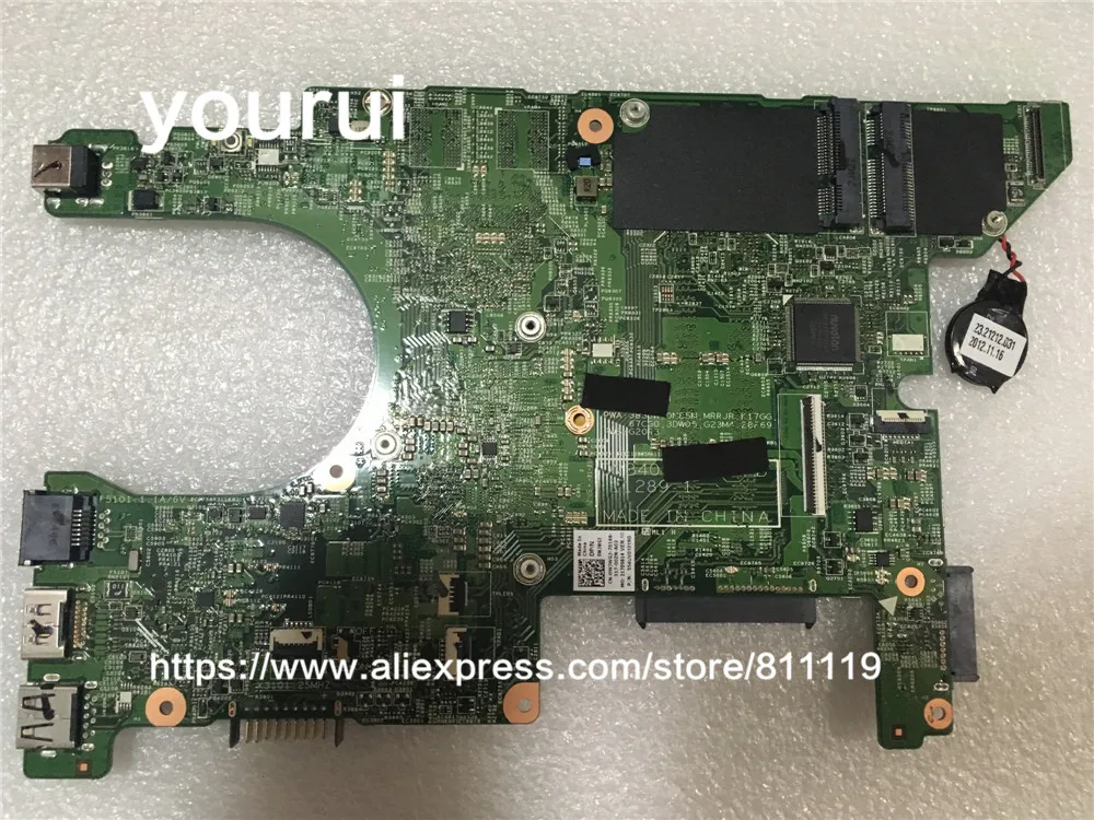 

yourui FOR DELL INSPIRION Motherboard 14Z 5423 Laptop With I3-3217U SR0N9 CPU 0WJWGJ WJWGJ CN-0WJWGJ