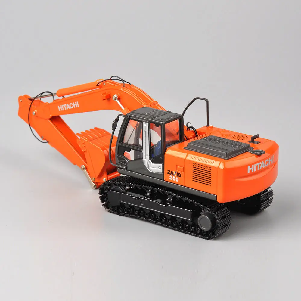 Hiachi 1/50 масштаб Zaxis ZH200 экскаватор литая модель треков автомобиль игрушки грузовик автомобиль литье под давлением Модель Коллекция литья под давлением