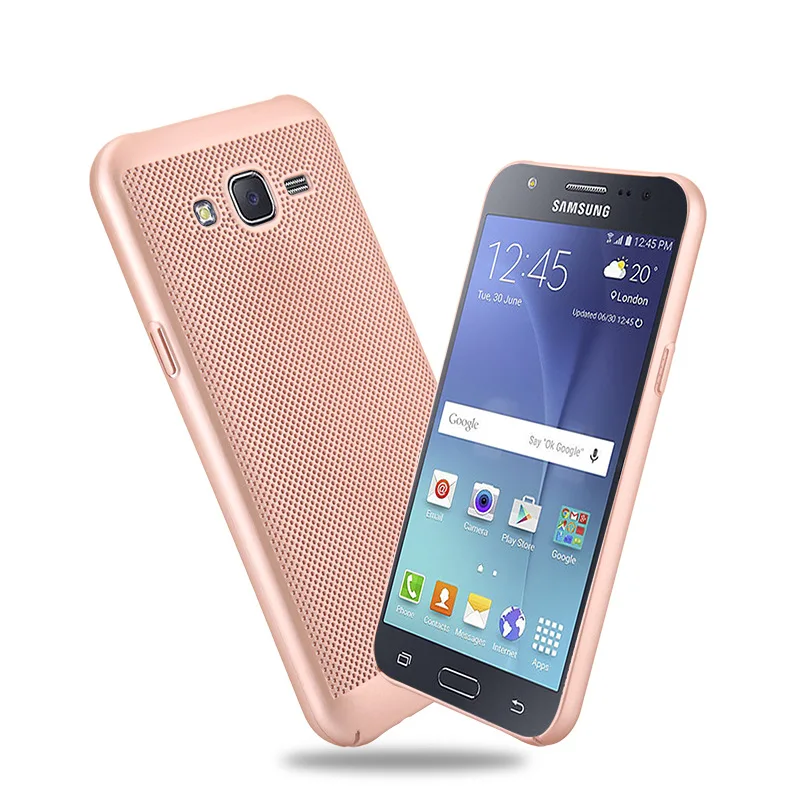 S для samsung Galaxy J5 чехол J500 модный теплоотвод полый задняя крышка телефона|case for