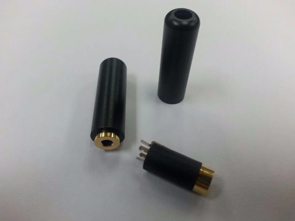 

2pcs 2.5mm 4 pole Female Audio Connector Soldering DIY adapter