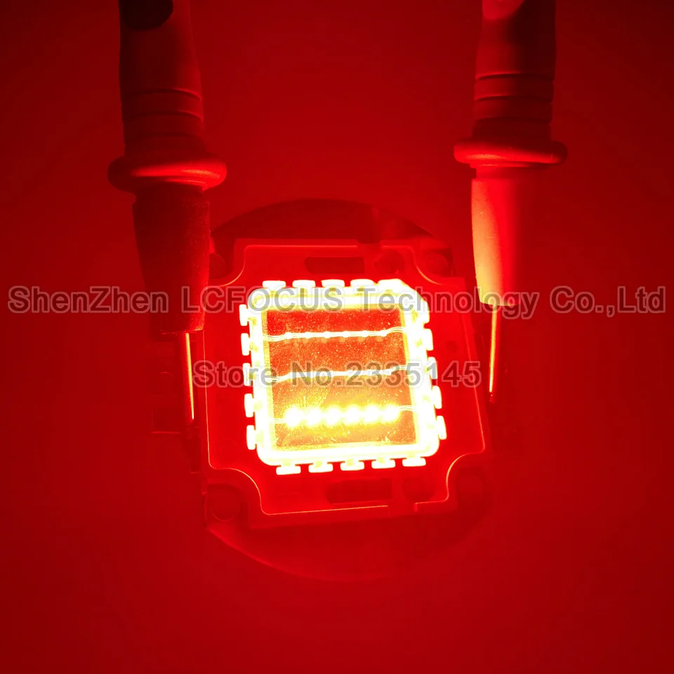 Высокая мощность 20 Вт RGB LED Chip COB Beads световая лампа полного цвета Красный Зеленый