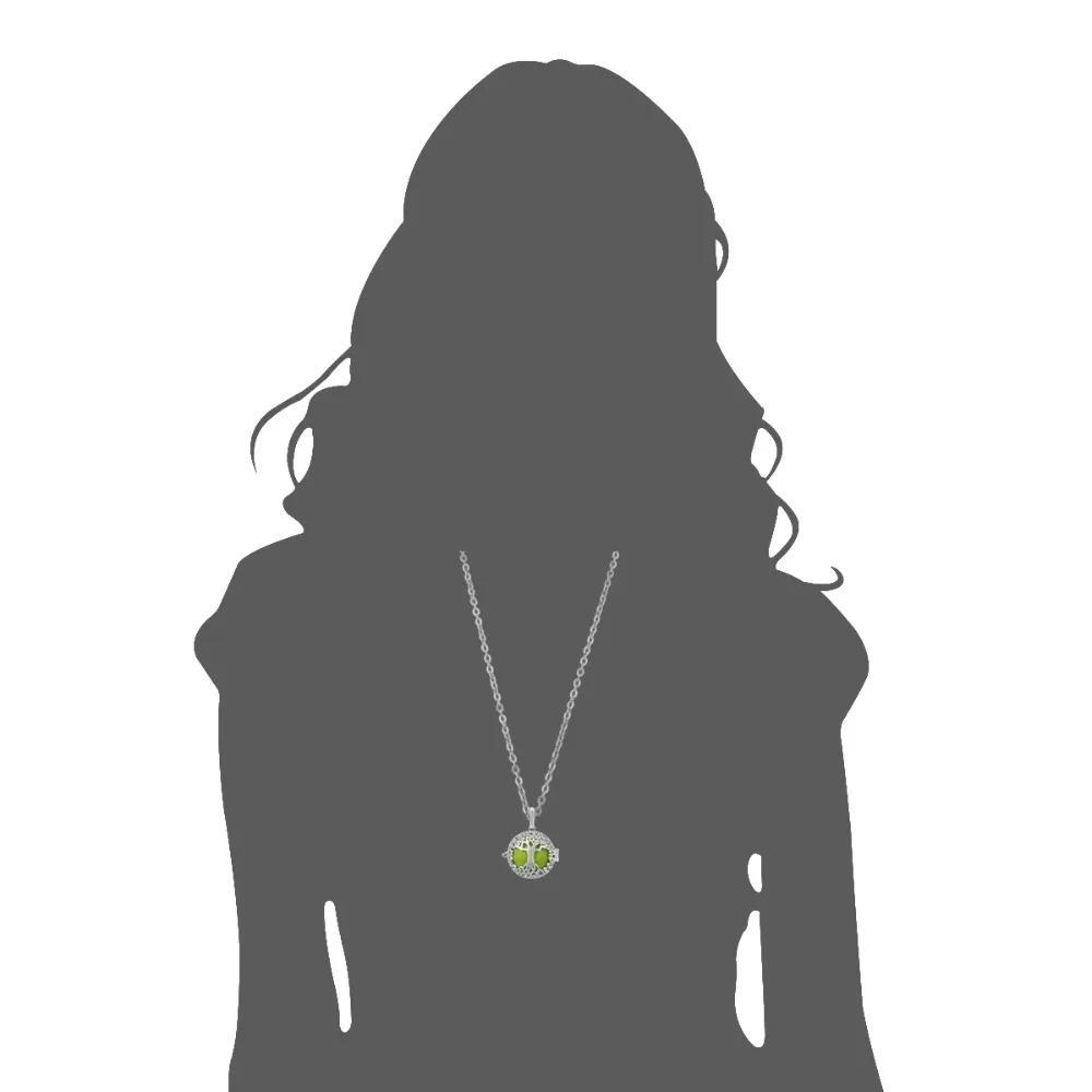 Юдора гармония Древо жизни ароматерапия плавающая клетка медальон с ангельским