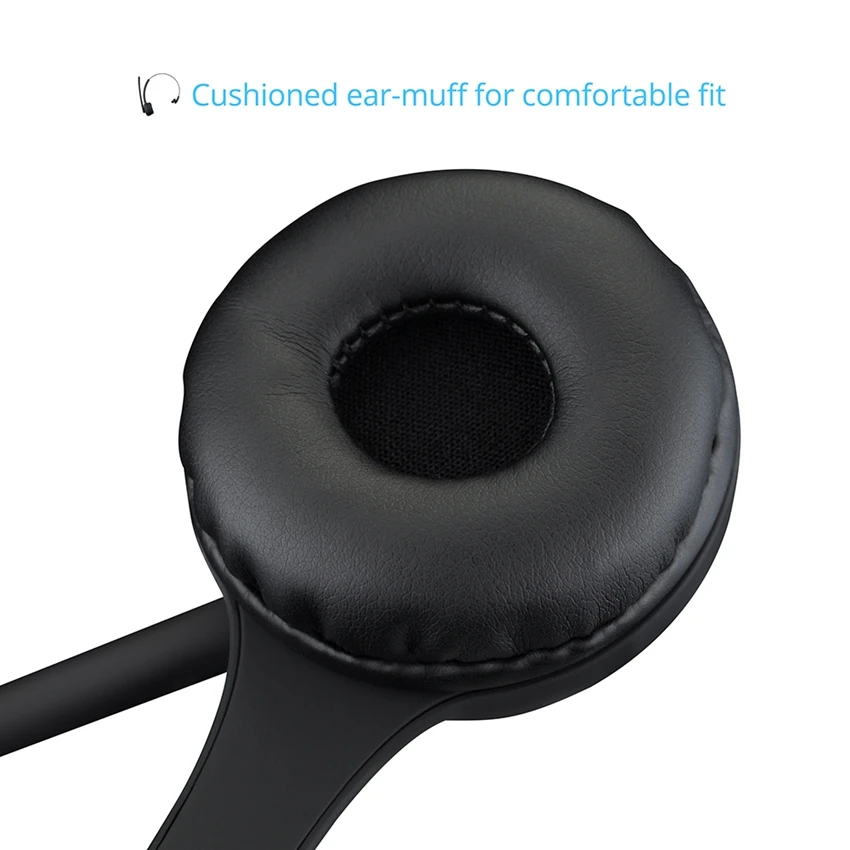 VTIN профессиональные Bluetooth наушники для автомобильного водителя черные Hands Free