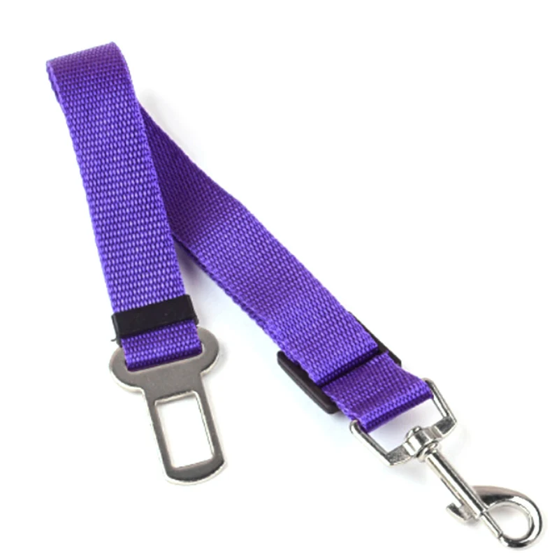 

Nylon Pet Dog Car Safety Seat Belt Adjustable Dog Vehicle Seatbelt Lead Leash Clip Outdoor Travelling Pets Accessories