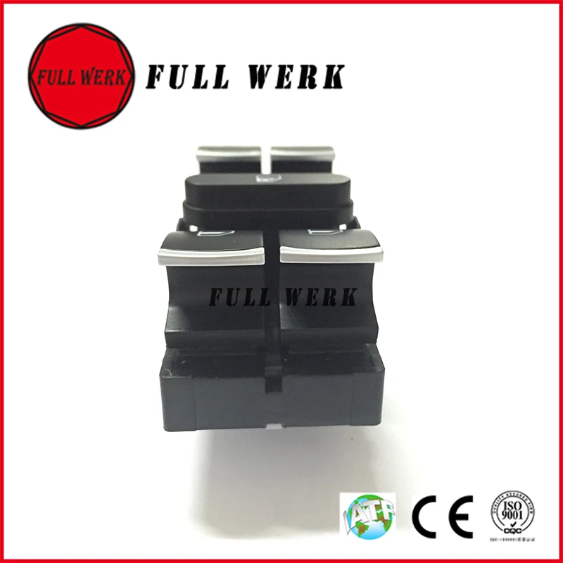 1 шт. хромированный автомобильный переключатель стеклоподъемника 5ND 959 857 для VW