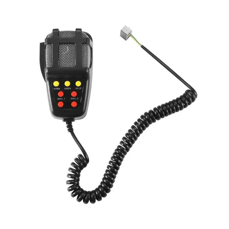 TiOODRE 7 тон звук автомобиля Запись аварийная сирена Автомобильная сирена Рог Mic PA Динамик Системы аварийный усилитель 12V 100W