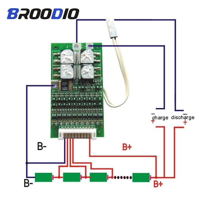BMS 10S 40A 36V литий-ионная плата заряда батареи 18650 с защитным балансиром PCM 10S BMS баланс зарядки платы