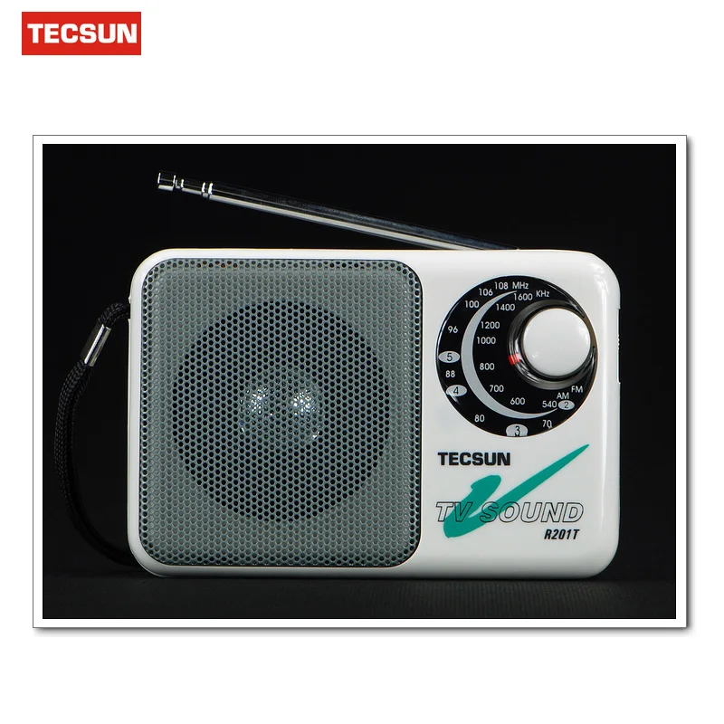 Оригинальный Tecsun R 201T портативный AM FM радио Высокая чувствительность Карманный