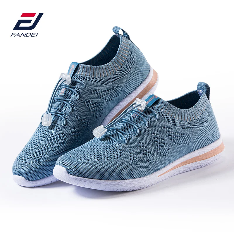 FANDEI/новый тренд спортивная обувь для мужчин дышащая с flyknit мужские кроссовки