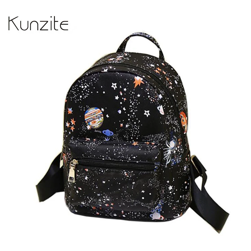 Kunzite абсолютно новый женский роскошный рюкзак с принтом маленькие