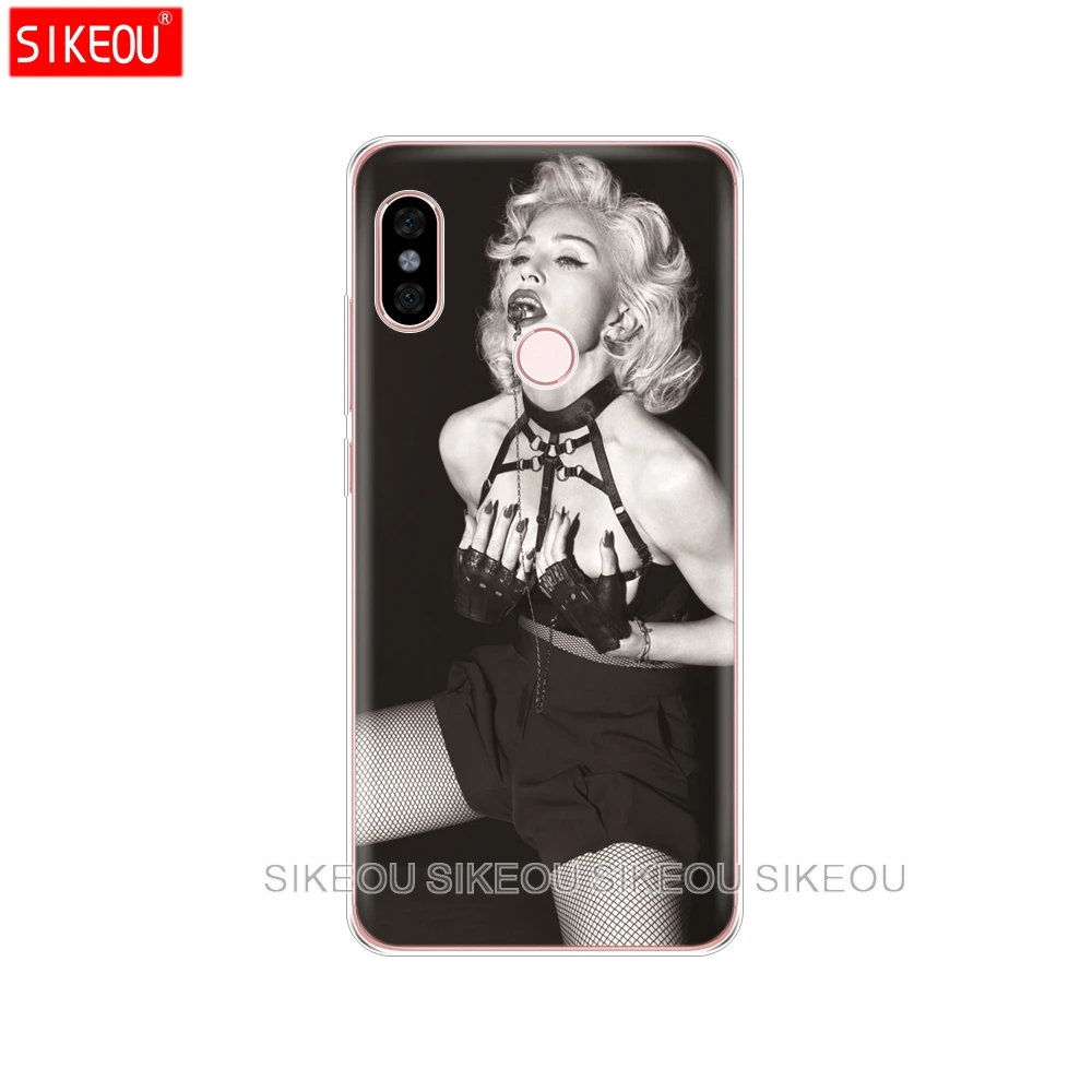 Силиконовый чехол для телефона Xiaomi redmi 5 4 1 1s 2 3 3s pro PLUS note 4X 4A 5A Singer Madonna | Мобильные