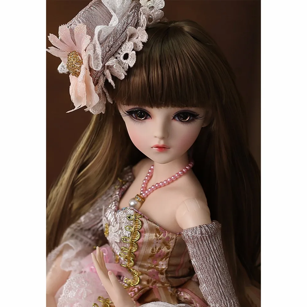 Avila 60cm BJD Baby Dolls With Clothes Wigs Shoes Makeup Handmade 1/3 Reborn Girl Doll Fashion Princess Babies Toys | Игрушки и хобби