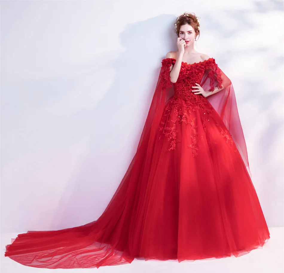 JaneVini Vestidos арабское длинное вечернее платье с накидкой бисером 3d цветами