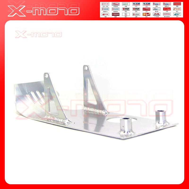 Алюминий Skidplate опорная плита двигатели для автомобиля Чехол протектор XR50 CRF50 Z50 Тао Bosuer Кайо Xmotor Apollo 70 90 110CC для Dirt Pit Bike