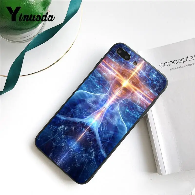Yinuoda Мандала чакра настаиваем Йога Новинка Fundas чехол для телефона iPhone 8 7 6 6S Plus 5 5S SE