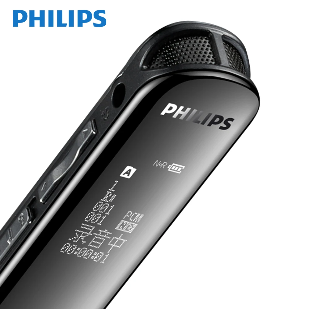 Philips оригинальный Встроенный 16 Гб Цифровой диктофон Ditacphone HD голосовое снижение