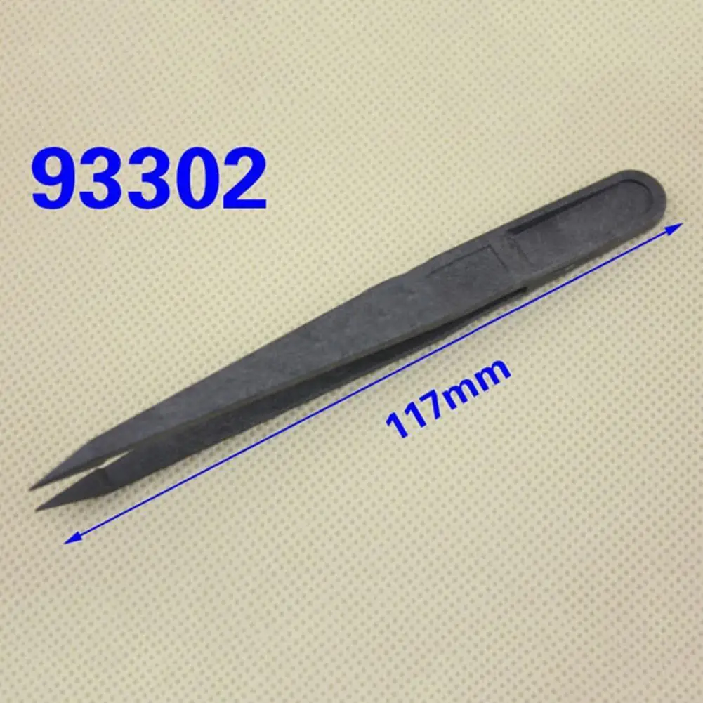 6 шт. Набор прецизионных пинцетов из пластика антистатический набор инструментов