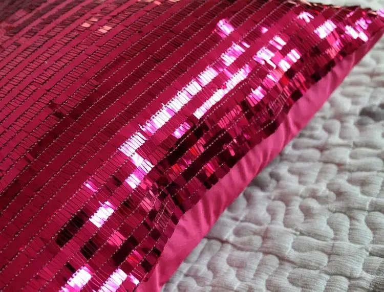 Горячая Распродажа серебряные блестящие диванные подушки подушка без