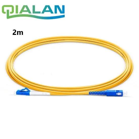 Волоконно оптический кабель LC UPC к SC G657A патч корд Simplex 2 0 мм волоконный из ПВХ Ftth