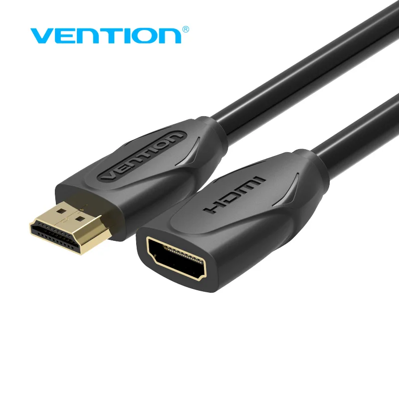 Vention HDMI Удлинительный кабель male-female 1 м/2 м/3 м/5 м 4 к 3D в расширенный для HD TV LCD