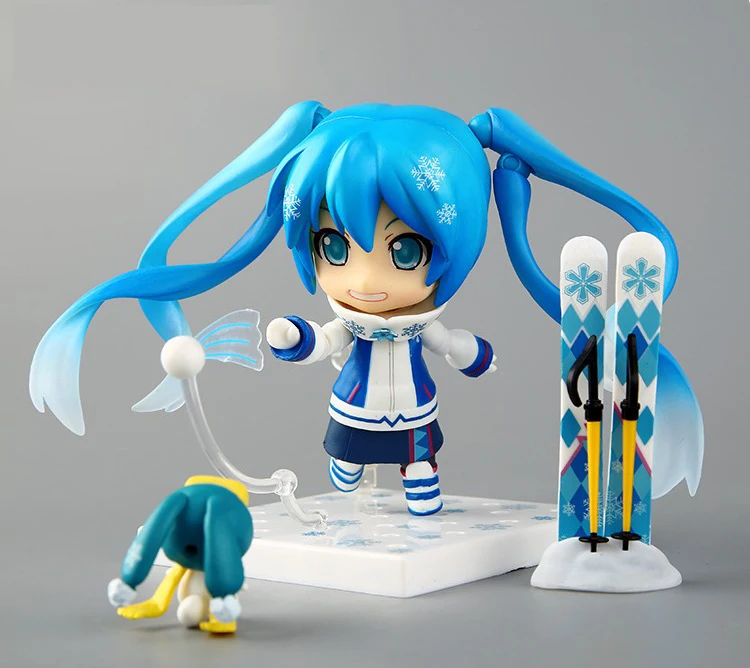 Chanycore GSC Nendoroid #570 Снежная Мику Сова Ver Hatsune Miku Сакура ПВХ фигурка Коллекционная