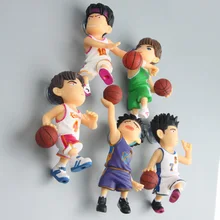 5 шт. 3D ПВХ мультфильм серии аниме персонажи Slam Dunk 3D магниты на холодильник игрушки Фигурки магниты на холодильник детский подарок 5 шт. 3D ПВХ мультфильм серии аниме персонажи Slam Dunk 3D магниты на холодильник игрушки Фигурки магниты на холодильник детский подарок
