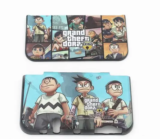 Для новых 3ds xl ll верхний и нижний защитный корпус оболочка защитный чехол Крышка для нового 3dsll спереди и длинное сзади
