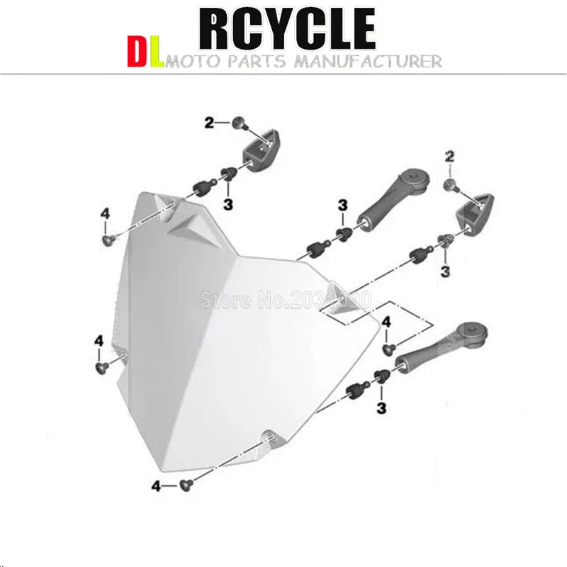 Чехол для передней фары BMW R1200GS WC 13 ADV 14 прозрачная защита R1200GS|r 1200 gs|motorcycle headlight