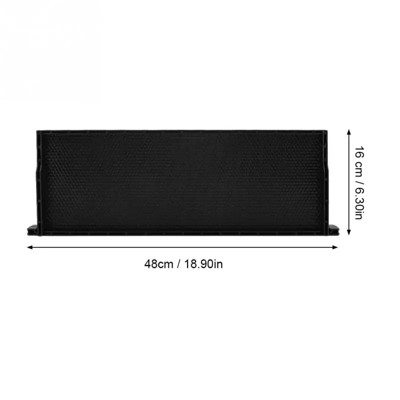 48 x 16cm Новая высокопрочная Авто медовая пластиковая рамка для пчелиного улья комплект для пчеловода пластиковое оборудование для пчеловодства инструменты для садовых инструментов - Цвет: 48 x 16cm