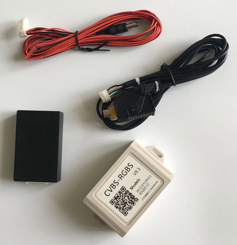RNS315 RNS510 RCD510 RGB адаптер для CVBS преобразователь сигнала VW Passat CC Golf MK6 Jetta Flip камера