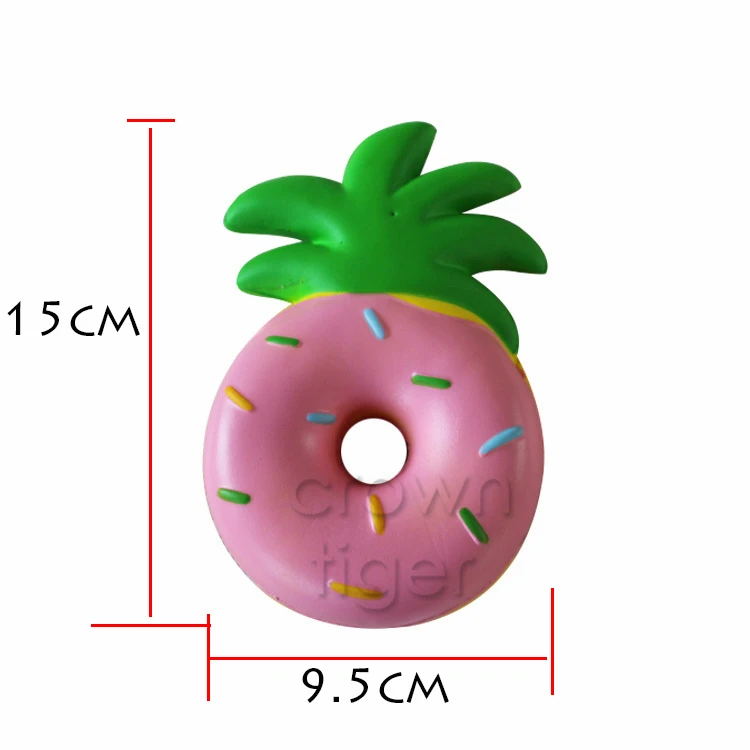 Kawaii Squishe Jumbo squishy Donut антистрессовая игрушка Squishy медленно поднимающаяся снятие стресса Новинка кляп игрушки гаджет антистресс брелок