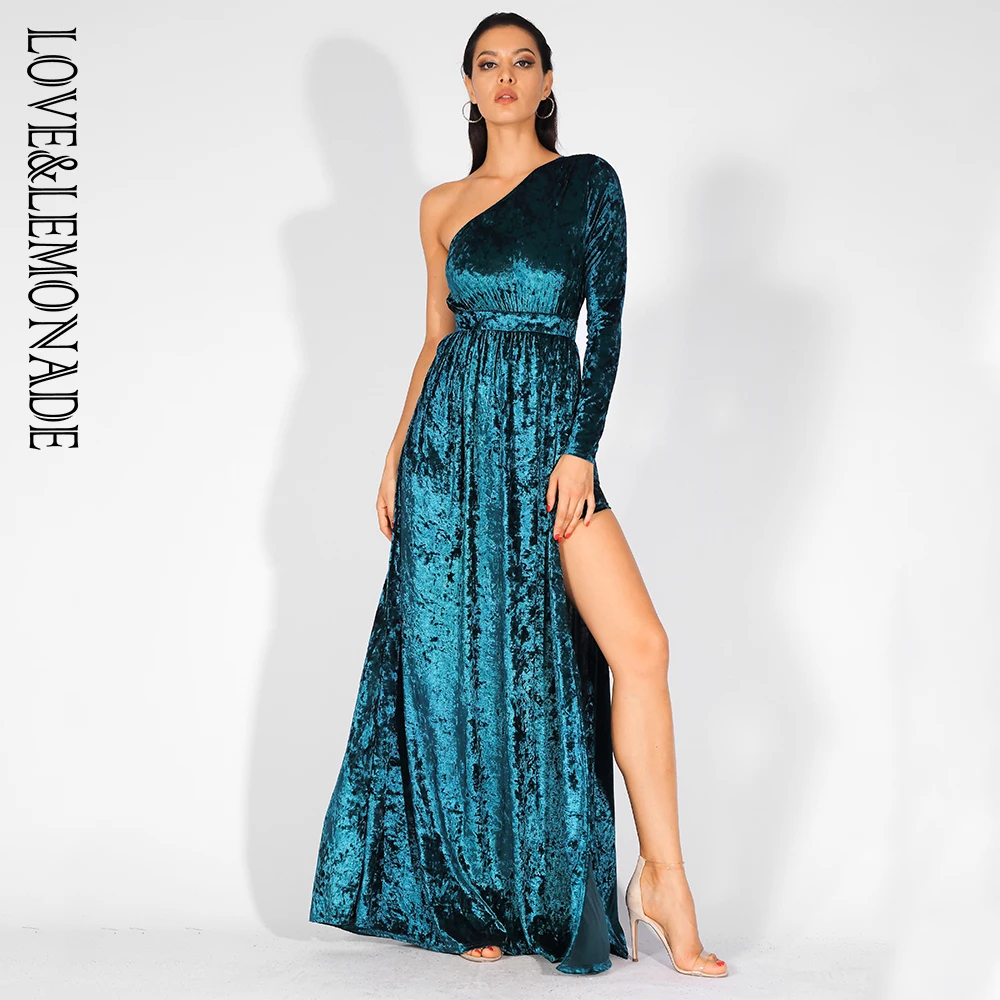 Женский бархатный комбинезон LOVE &amp LEMONADE без бретелек с вырезами модель LM81441 |