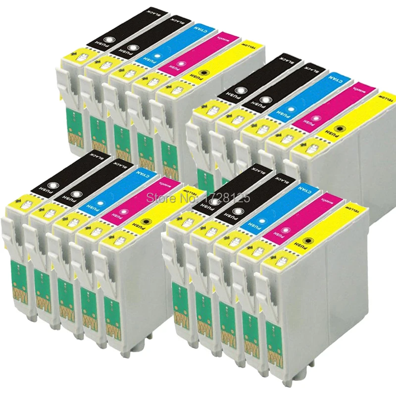 Чернильный картридж 20x чернильный для Stylus SX435W SX130 SX235W SX425W SX445W BX305FW BX305F струйный