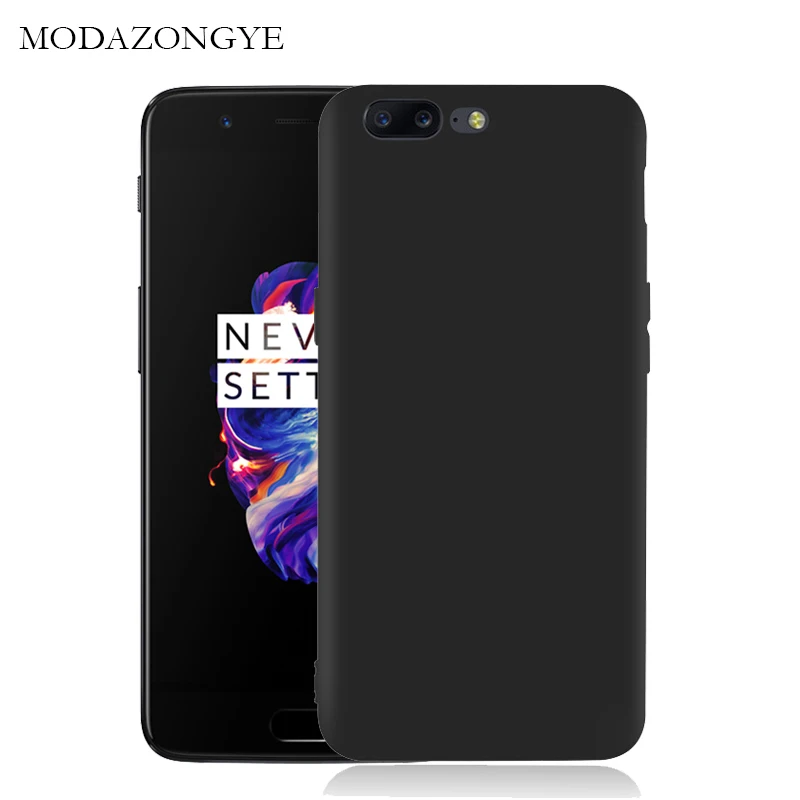 Брендовый мягкий чехол MODAZONGYE Oneplus 5 силиконовая задняя крышка для телефона Oneplus5 One