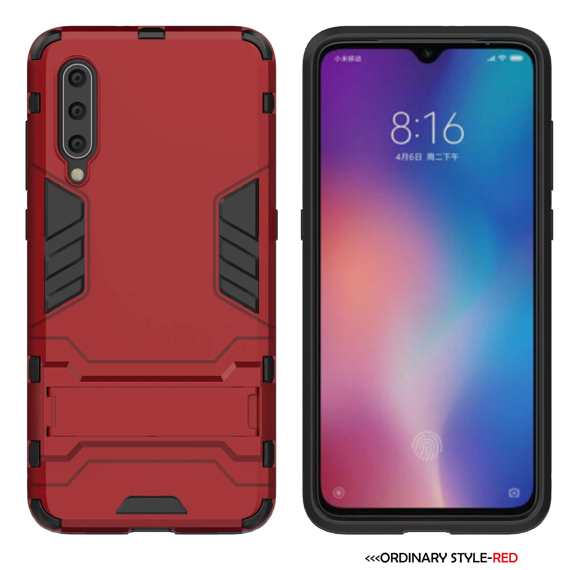 Армированный чехол для Xiaomi mi 9 9T 8 mi 9 SE 5X 6X A1 A2 Lite Max 3 mi X 2 2S F1 Играть Red mi K20 Note 7 6 iPad Pro 7A 4 4X5 Plus чехол для телефона - Цвет: C1-Red