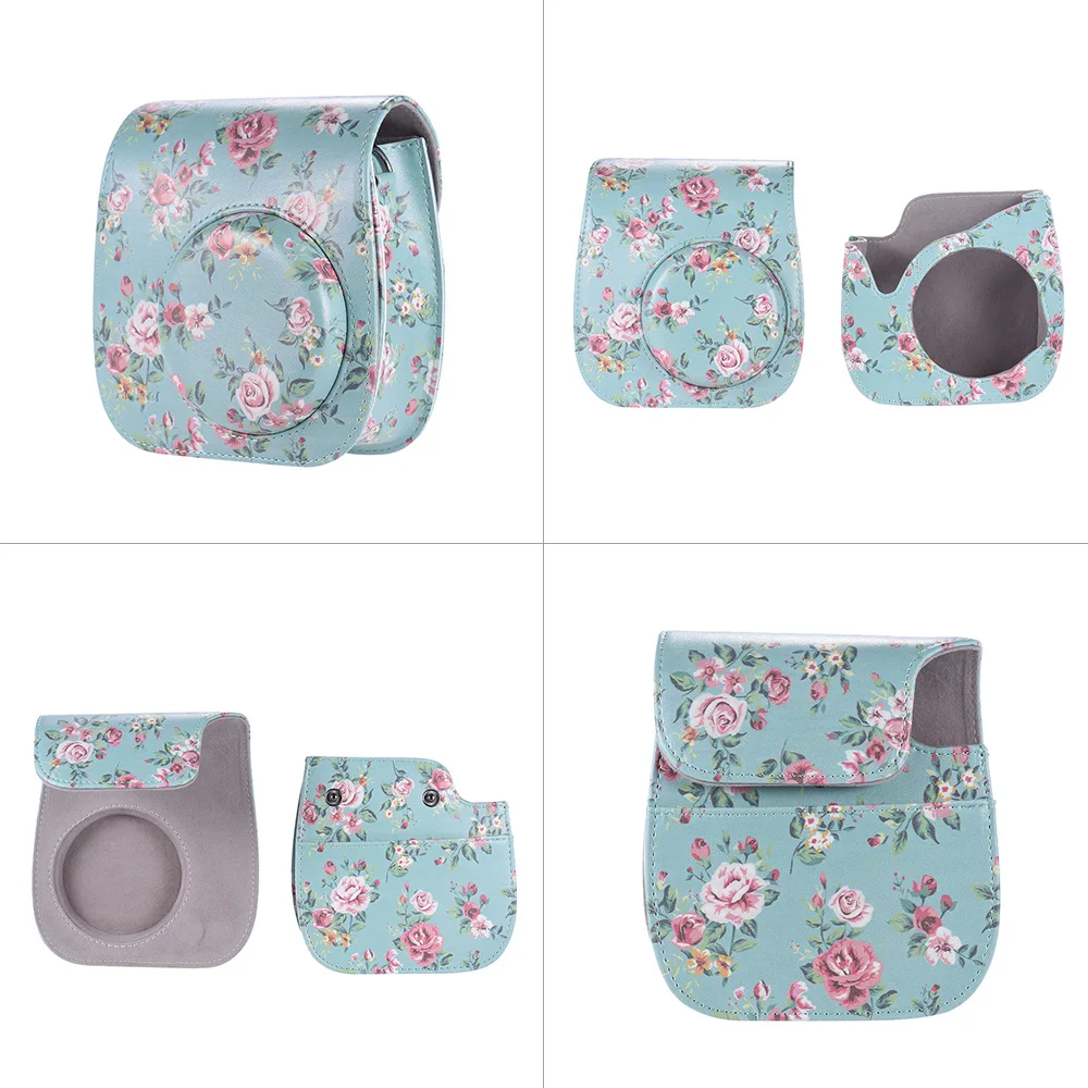 Набор аксессуаров Andoer 14 в 1 сумка для видеокамеры Fujifilm Instax Mini 8 + 8s с ремешком