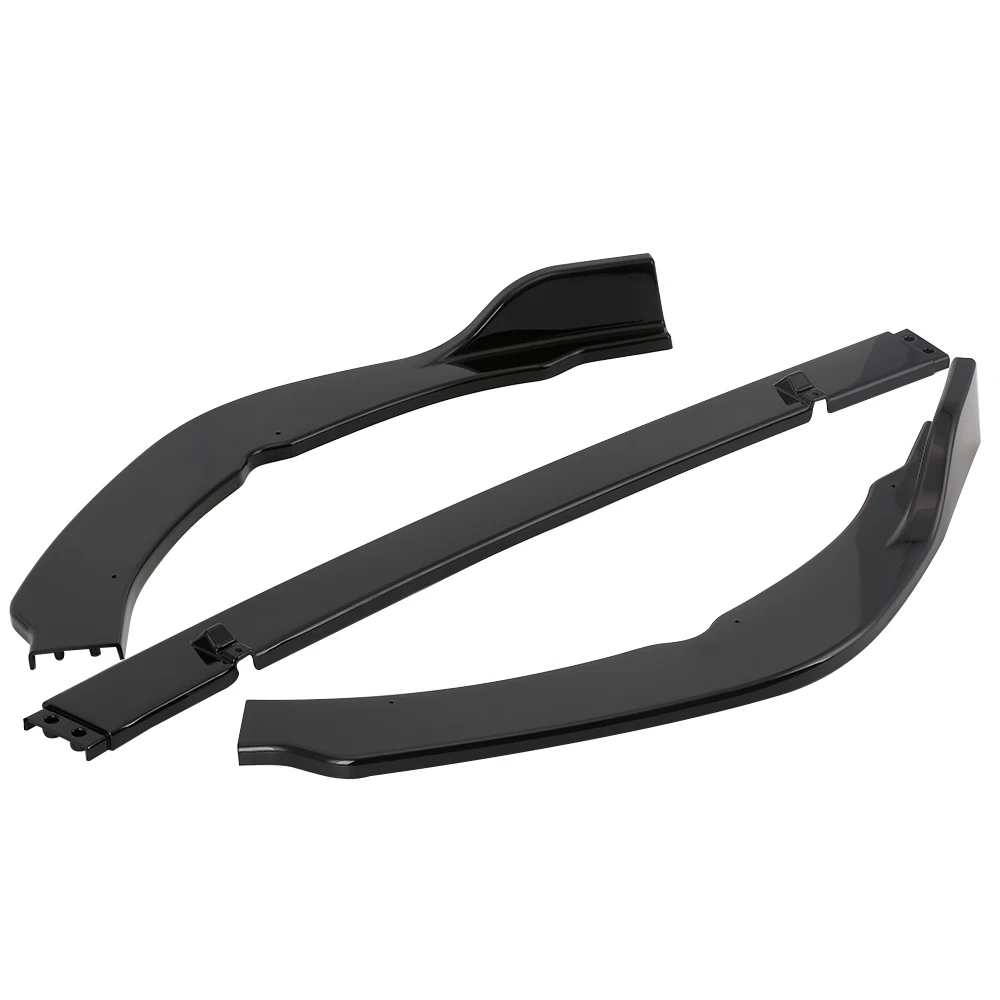 Защитная Наклейка декоративная 3 шт. ABS передний бампер крышка для губ отделка